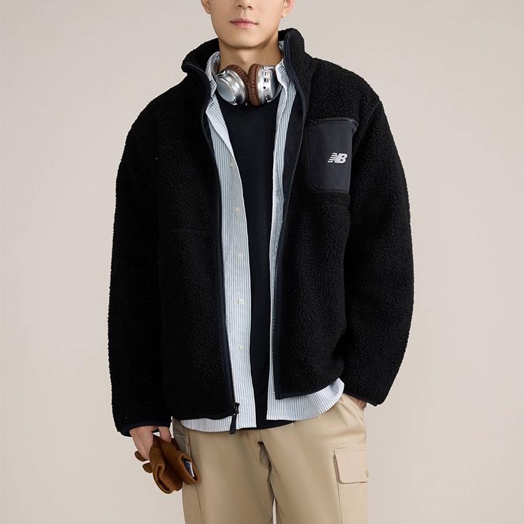 New Balance Velvet Feel Coat Men's Black AMJ43362-BK