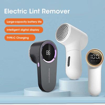 Lint Remover for Clothing Rechargeable Hair Ball Trimmer Fuzz Pellets Clothes Sweater Fabric Shaver Electric Fluff Lint Removers