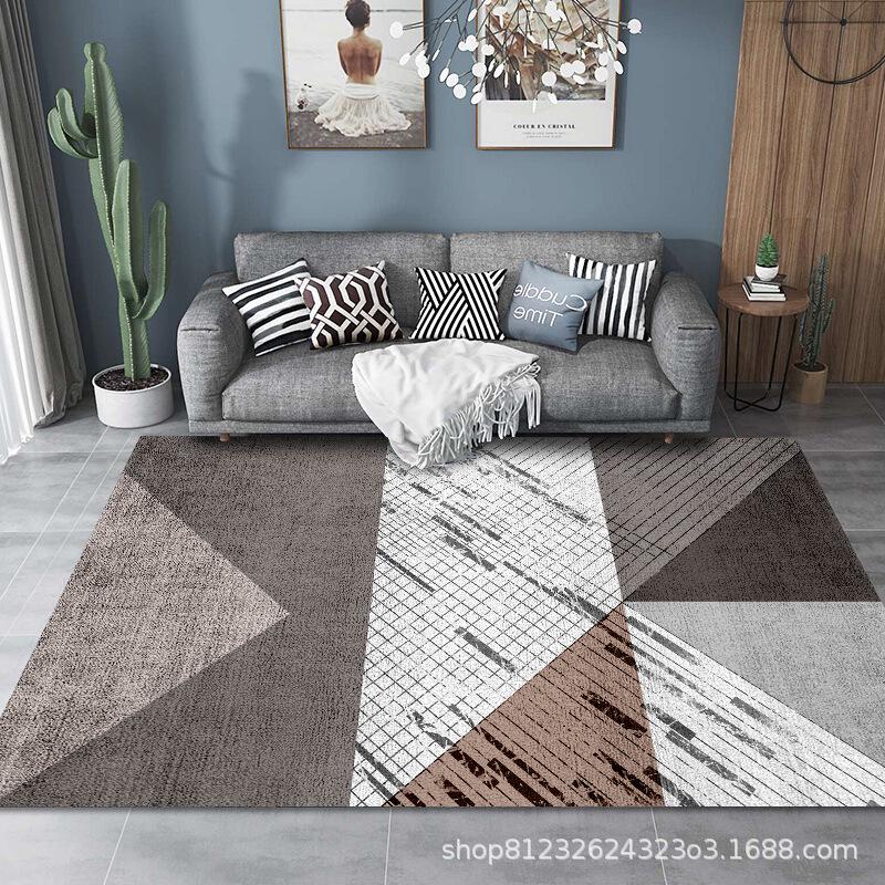 Luxurious Modern Nordic Large Area Carpet for Living Room or Bedroom