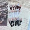 Star Zircon Handmade Wearable Nails - Exquisite High-Quality Nail Art