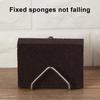 Kitchen Sink Caddy Sponge Holder Rust-Proof Polished Surface Easy Installation Bathroom Organizer Rack