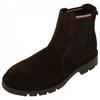 Boots Tommy Hilfiger Corpoarte Hilfiger Suede (FM0FM04803) (FM0FM04803-GT6) Cocoa