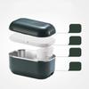 Electric Heating Lunch Box 220V 110V 12V Leak-proof Portable Heated Lunchbox Stainless Steel Car Office Food Warmer Container