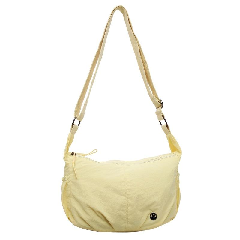 Bolsa Transversal Casual Leve Multicamadas Bolsa para Deslocamento Bolsa Esportiva Transversal de Ombro Único