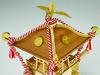 Woody Joe Mini Mikoshi Wooden Model Assembly Kit [Order] (1/10)