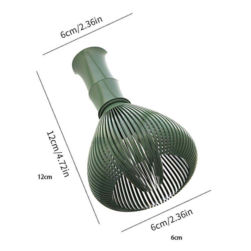 Fouet à matcha japonais réutilisable en résine PP, agitateur à matcha, thé vert matcha, accessoire Chasen L9M4