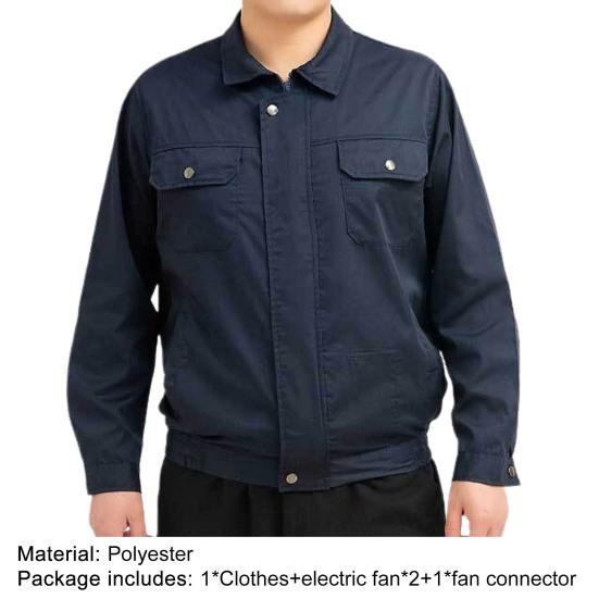 Air Conditioned Jacket Camouflage Cooling Men USB Long Sleeve Sun Protection Coat