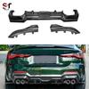 Carbon Fiber Rear Diffuser and Bumper Extensions for BMW 4 Series G22/G23 Coupe