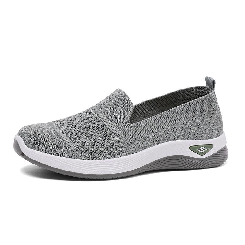 Damskie buty do chodzenia Casualowe trampki Wygodne miękkie wsuwane mokasyny z dzianiny Pielęgniarka Obuwie robocze Sportowe buty do biegania Buty do tenisa dla kobiet