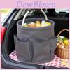 Oxford Cloth Collapsible Camping Basket With Multifunctional Storage For Outdoor Picnic And Home Organization