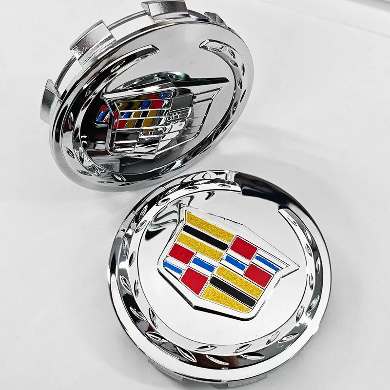 4pcs 83mm 9595891 ABS Car Wheel Hub Cap Emblem Badge Logo for Cadillac Escalade Accessories
