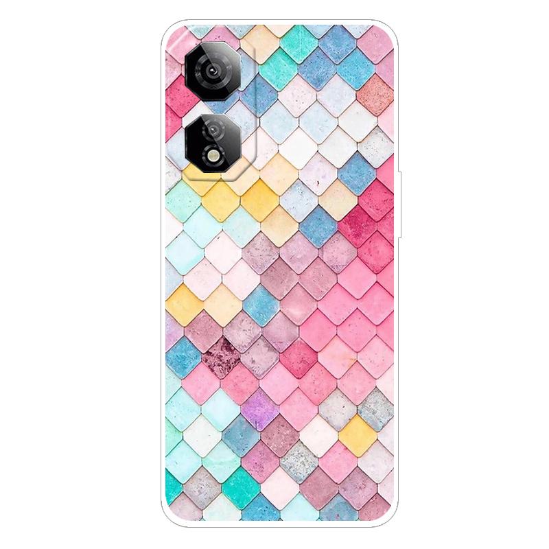 Für ZTE nubia Neo 2 Klare Hülle Z2352N Cartoon Cooles Silikon Handyhülle Für Nubia Neo 5G 8150N Transparenter Weicher TPU Schutz