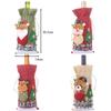 Christmas Wine Bottle Bags Wine Bottle Sweater Dress Drawstring Bottle Bags for Xmas Dining Table Decor Wine Bottle Cover