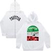 American Revenge Fleece Sweater Men's and Women's High Street Hoodies Trapstar Zip-up Cardigan Jacket Autumn and Winter