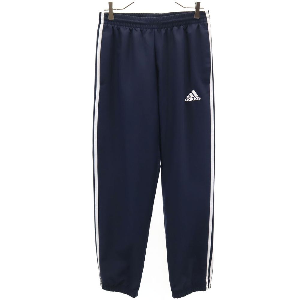 Adidas Regular Fit Track Pants L Navy Men's Used