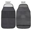 Car Back Seat Protective Cover Protector Mud Kick Mat Organizer Drink Holder Storage Pockets Kick Mats Seatback Kids Toddlers