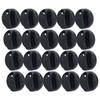 20PCS 8mm Universal Kitchen Range Control Knob ABS for Gas Stove Microwave Oven Water Heater