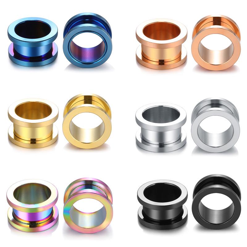 Wei Huai Edelstahl Ohrdehner Piercingschmuck