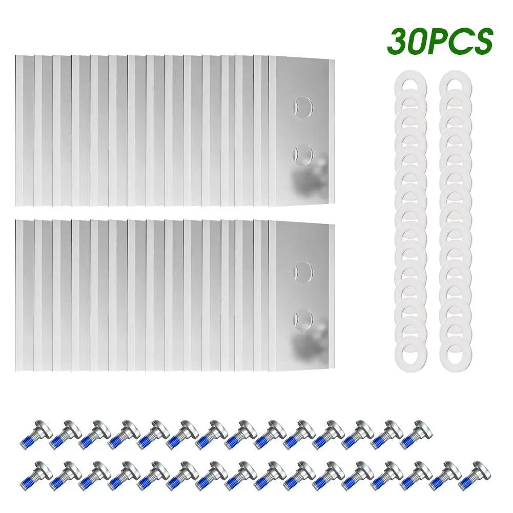 24/30/36pcs Lawn Mower Replacement Heavy Duty Universal Robot Lawn Mower Accessories For Mammotion Luba & Yuka All Ser D7j4