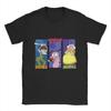 Courage Dog  Cotton T-Shirt For Men Summer  Aesthetic T Shirts Round Neck Fashion Tees Oversized Hot Sale Clothes