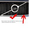 FOR Volvo Middle Mesh Grille Decoration Decorative Strip Xc60 S90 Xc40 Xc90 V40 S60 V60 V90 v60CC V90CC Car Accessories Sticker