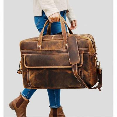 Personalized Handmade Vintage Leather Handbag Briefcase Messenger Bag Men Leather Shoulder Bag School Laptop Bag Best Travel Bag Satchel Bag