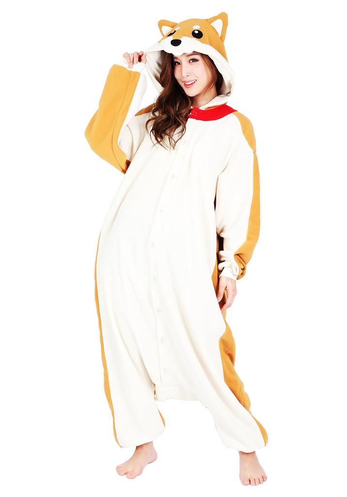 SAZAC Shiba Inu Kigurumi (Adult) Fleece Animal Costume, 2868