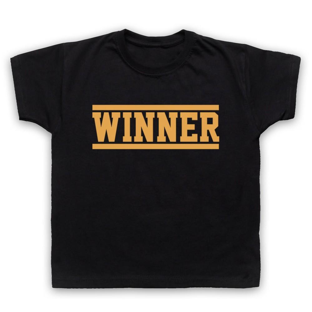 Winner Hipster Slogan Retro Funny Cool Ironic Phrase Kids Childs T-Shirt