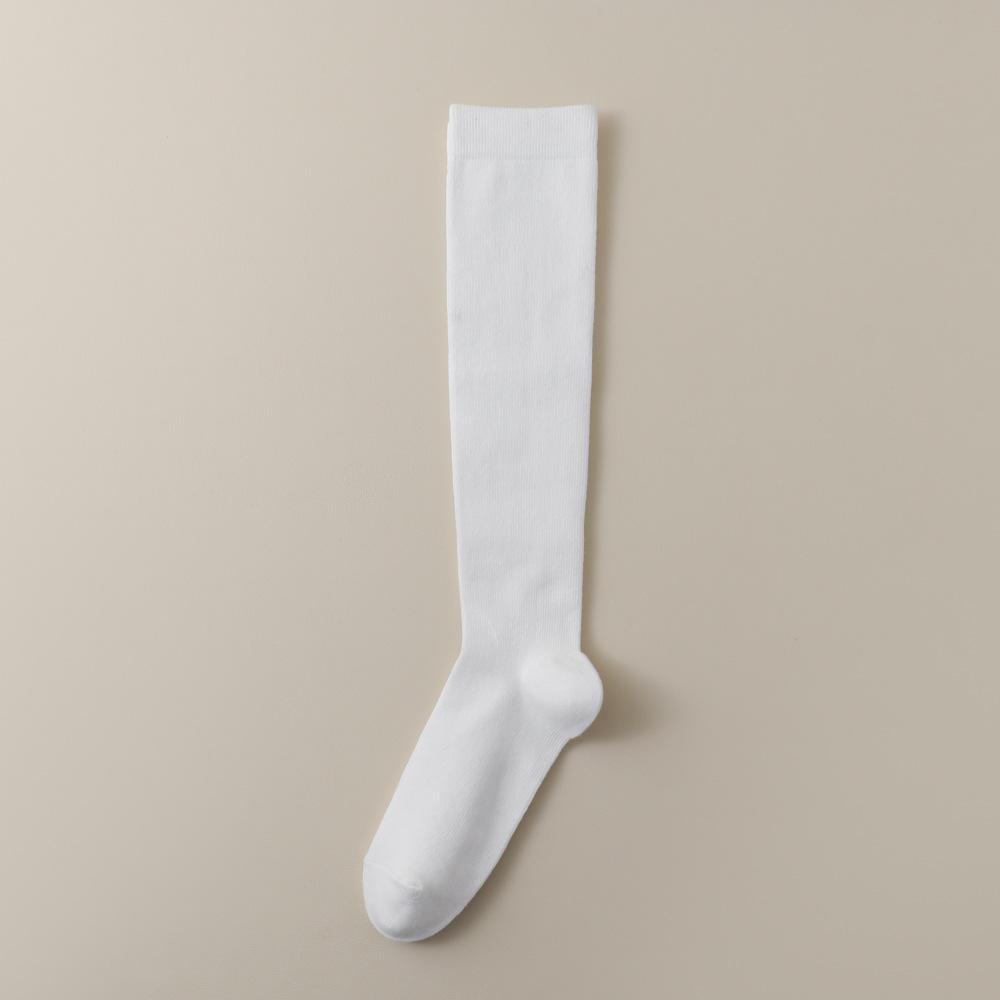 Pressure Slimming Leg Calf Socks for Women, Spring and Autumn, Long Thigh-high Black Mid-calf Socks