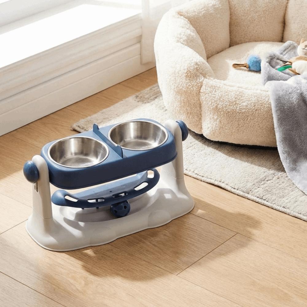 Anti-Tipping Neck Support Pet Bowl Removable Feeder Bowl Cute Cat Water Bowl for Pets Cats Dogs