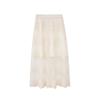 Interpret Beauty Summer 2025 French Lace A-line Midi Skirt S5185