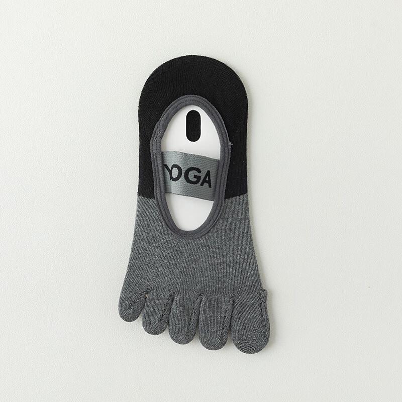 

Ayoub Women s Five-Toe Anti-Slip Yoga Socks One Size