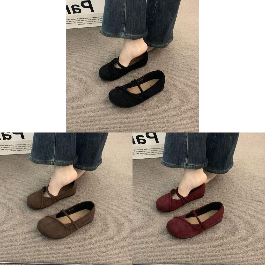 Summer Womens Loafers With Breathable Suede Material For Casual Wear