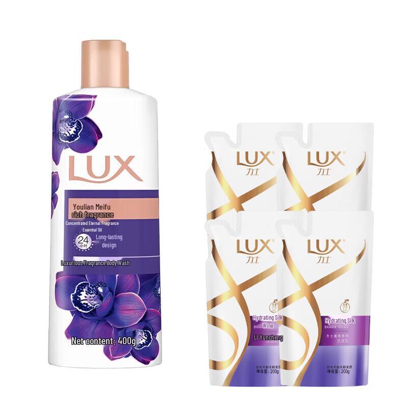 

Lux Fragrant Brightening Shower Gel & Shampoo Set