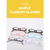 Ladies Glasses, Retro Small Frame Flat Glasses.