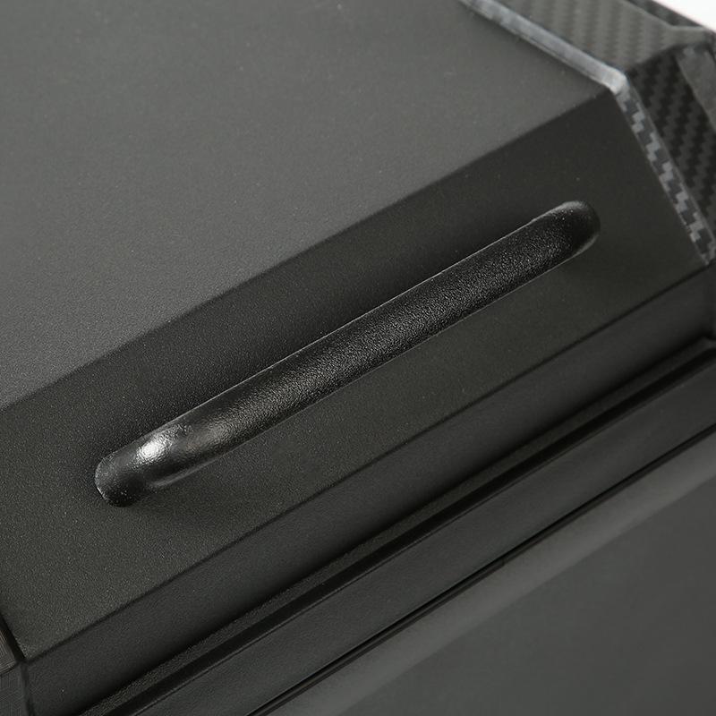 45L Motorcycle Trunk Helmet Box Universal Motorbike Top Case ABS Tail Box Rear Luggage Case Waterproof Toolbox With Safe Lock