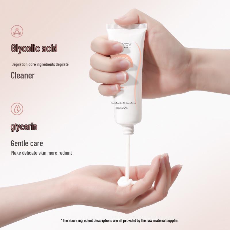 Han Ji Painless Depilatory Cream - Non-Irritating Hair Removal for Underarm, Face, Legs, Arms, Thighs, Gentle for Men