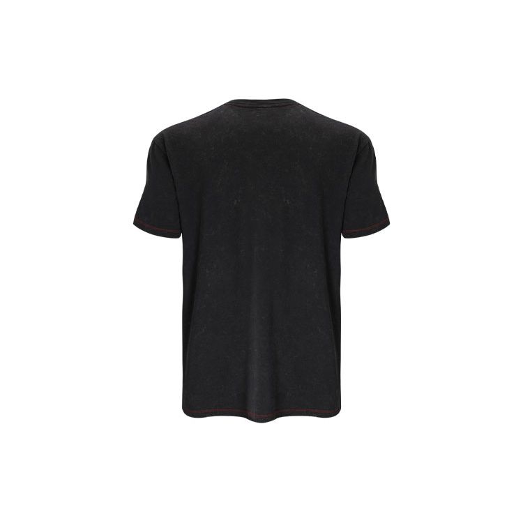 Under Armour UA Anywhere Running Print Short Sleeve Drop Shoulder T-Shirt Men Tops Black 1369517-001