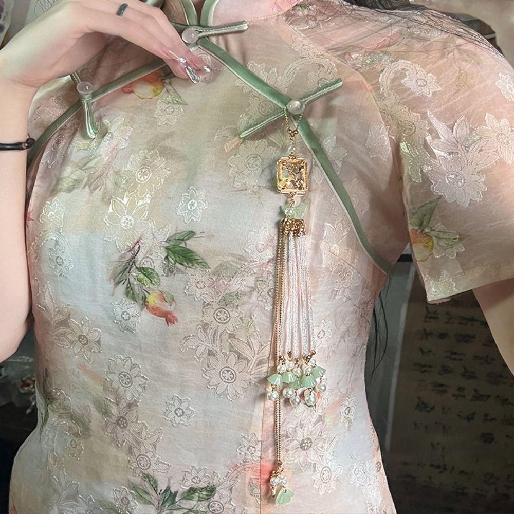 

Long Hanging Tassel Women Hanfu Ornament Fashion Jewelry Cheongsam Accessories Lady style 6
