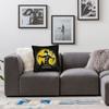 Edward Scissorhands Pillowcase Polyester Pattern Zip Decorative Sofa Cushion Cover Two Side Printing Pillowcase 45X45CM