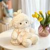 Adorable Sheep Bow Skirt Plush Doll Pillow Gift for Kids