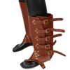Shoes Cover Medieval Steampunk Leg Armor Andage Boots Cover Leg Guard Boot Case