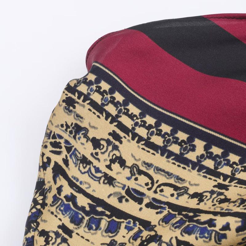 Autumn 2025 European & American Resort Paisley Wrap Skirt