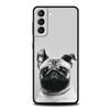 Tier Mops Nahaufnahme Handyhülle Für Samsung Galaxy S25 Edge S24 S23 S22 S21 Ultra S20 FE 5G S10 S10E S9 Plus Weiche TPU Hülle