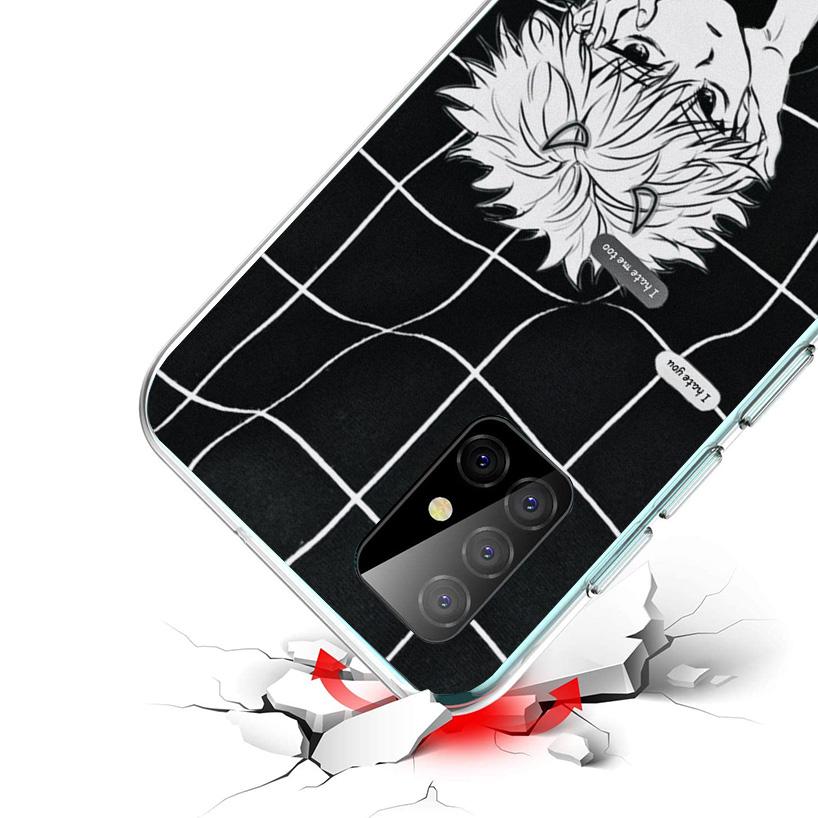 Killua Hunter X Handyhülle Für Samsung Galaxy A52 A32 A22 A12 A51 A31 A50S A30S A20S A10S Note 20 Ultra 10 Plus S10 A72 A71 Gala