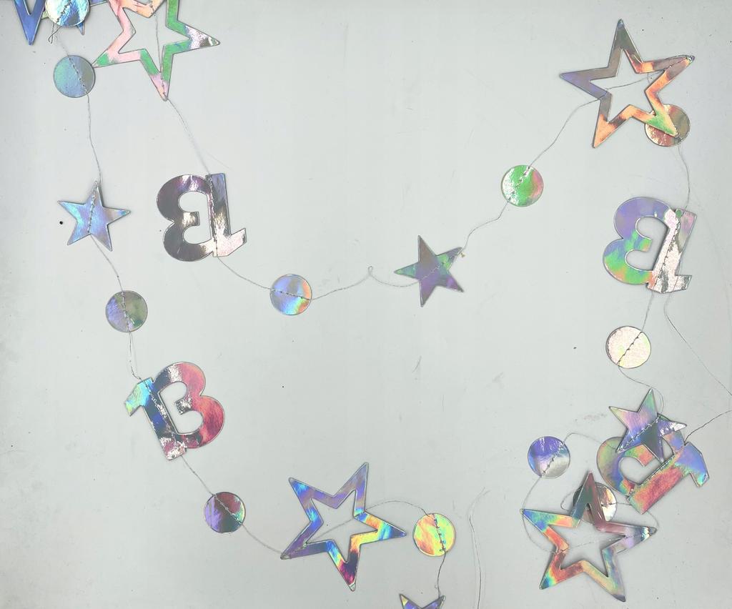 Birthday Garland 13th Birthday 300 Cm 4 Pieces