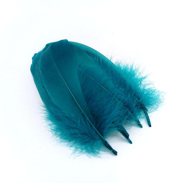 20pcs /Lot Goose Feathers For Crafts Diy Pluams Jewelry Making Wedding Clothing Decoration Accessories Needlework Plumes 15 .20cm