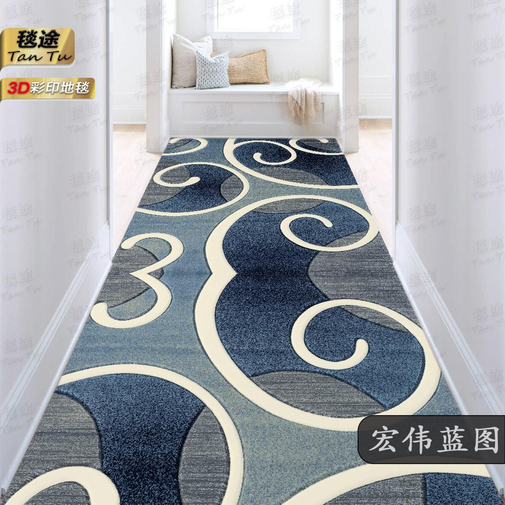 3D Rug Carpets Geometric Simple Hallway Corridor Mat Bedroom Kitchen Rugs Doormat Modern Decor Floor Area Rug for Living Room