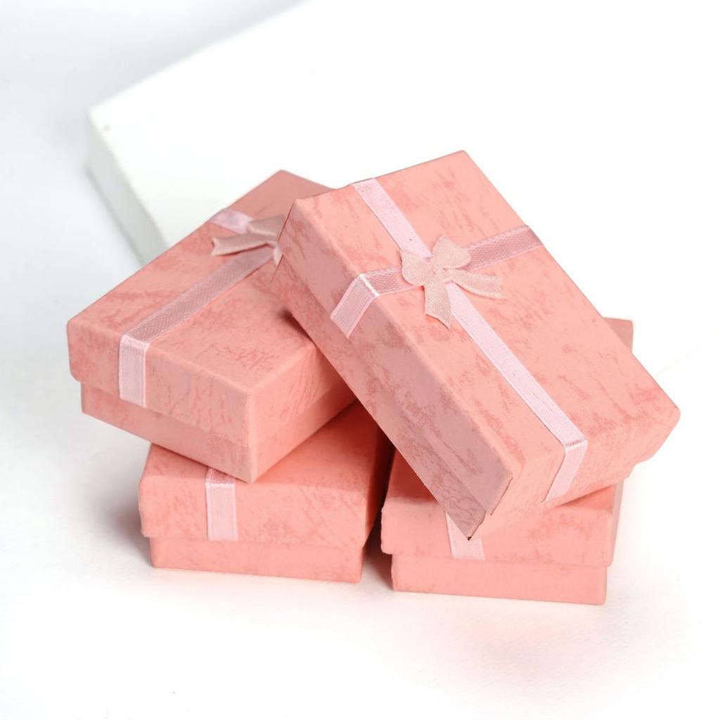 Langlebige Schmuckschatulle. Gut aussehende, rechteckige, schöne, visuelle Schmuck-Geschenkbox für Mädchen