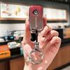 För VOLKSWAGEN Mjukt TPU Bilnyckelfodral Skyddsskal Nyckelring Tillbehör För VW Volkswagen Polo Tiguan Passat B5 B6 B7 Golf 4 5 6 M